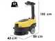 Lavor L1 36B - Lavapavimenti a batteria senza fili - 3 in 1: lava, asciuga e aspira