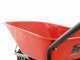 Geotech CAR 150T - Carriola elettrica a batteria 40V 6Ah con ruote traktor