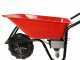 Geotech CAR 150T - Carriola elettrica a batteria 40V 6Ah con ruote traktor