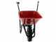 Geotech CAR 150T - Carriola elettrica a batteria 40V 6Ah con ruote traktor