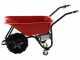 Geotech CAR 150T - Carriola elettrica a batteria 40V 6Ah con ruote traktor