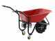Geotech CAR 150T - Carriola elettrica a batteria 40V 6Ah con ruote traktor