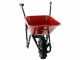 Geotech CAR 150T - Carriola elettrica a batteria 40V 6Ah con ruote traktor