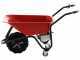 Geotech CAR 150T - Carriola elettrica a batteria 40V 6Ah con ruote traktor