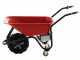 Geotech CAR 150T - Carriola elettrica a batteria 40V 6Ah con ruote traktor