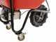 Geotech CAR 150T - Carriola elettrica a batteria 40V 6Ah con ruote traktor