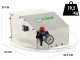 Kit pompa a batteria per irrorazione e carrello e serbatoio 80L - Pompa Comet CBM1500HP