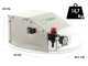 Comet CBM 1200 HP - Kit pompa a batteria per irrorazione e carrello - 55L