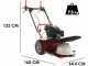 Blue Bird Alhambra TS PRO H0 - Motofalciatrici con lame rotanti - Honda GCV 200