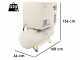 FIAC New Silver 15/300 - Compressore rotativo trifase a vite silenziato - Motore 15 HP