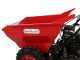 GeoTech-Pro GEOTRAK 400 - Motocarriola 4x4 con cassone dumper 400Kg
