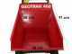 GeoTech-Pro GEOTRAK 400 - Motocarriola 4x4 con cassone dumper 400Kg