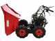 GeoTech-Pro GEOTRAK 400 - Motocarriola 4x4 con cassone dumper 400Kg