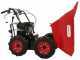 GeoTech-Pro GEOTRAK 400 - Motocarriola 4x4 con cassone dumper 400Kg
