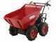 GeoTech-Pro GEOTRAK 400 - Motocarriola 4x4 con cassone dumper 400Kg