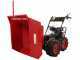 GeoTech-Pro GEOTRAK 500 - Motocarriola cingolata cassone dumper 500Kg