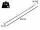 Jolly V34 - Abbacchiatore  elettrico a batteria - 170 / 310cm