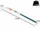 GeoTech STP-250 - Segaccio su asta di prolunga - 155-250cm