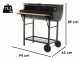 Royal Food CB 300 X - Barbecue a carbone