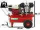 Motocompressore a scoppio Tornado Double F 750 con motore Honda GX200 - 6HP