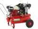 Motocompressore a scoppio Tornado Double F 750 con motore Honda GX200 - 6HP