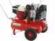 Motocompressore a scoppio Tornado Double F 750 con motore Honda GX200 - 6HP