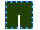 Nr. 1 Telo antispina Rete antistrappo per raccolta olive mt 12x12con spacco, 1 rete telo 95g/mq