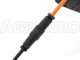 Castellari Vertigo C 12V - Abbacchiatore elettrico a batteria tipo auto con cavo in dotazione - Asta telescopica 190/240  cm
