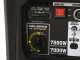 GeoTech-Pro PTGA 9000 - Generatore di corrente carrellato a benzina silenziato con AVR 7.5 kW - Continua 7 kW Monofase