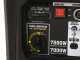 GeoTech-Pro PTGA 9000 - Generatore di corrente carrellato a benzina silenziato con AVR 7.5 kW - Continua 7 kW Monofase+ ATS