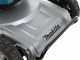 Rasaerba a batteria semovente-alluminio 2X18V-53cm MAKITA DLM533PT4 incluse 4 batterie
