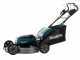 Rasaerba a batteria semovente-alluminio 2X18V-53cm MAKITA DLM533PT4 incluse 4 batterie