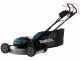 Rasaerba a batteria semovente-alluminio 2X18V-53cm MAKITA DLM533PT4 incluse 4 batterie