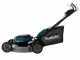 Rasaerba a batteria semovente-alluminio 2X18V-53cm MAKITA DLM533PT4 incluse 4 batterie
