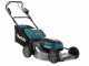 Rasaerba a batteria semovente-alluminio 2X18V-53cm MAKITA DLM533PT4 incluse 4 batterie