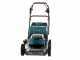Rasaerba a batteria semovente-alluminio 2X18V-53cm MAKITA DLM533PT4 incluse 4 batterie