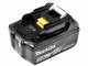 Rasaerba a batteria semovente-alluminio 2X18V-53cm MAKITA DLM533PT4 incluse 4 batterie