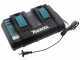 Rasaerba a batteria semovente-alluminio 2X18V-53cm MAKITA DLM533PT4 incluse 4 batterie