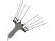 Volpi Olytech Mondial 845L - Abbacchiatore elettrico a batteria 210/300 - Asta telescopica