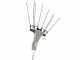 Volpi Olytech Mondial 845SP - Abbacchiatore elettrico a batteria - Asta in alluminio 244cm