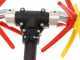 Abbacchiatore elettrico a batteria AGGELIS 5 CARBON con asta in carbonio
