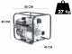 Rato RT80ZB21 3.6 - Motopompa a benzina - Raccordi 80 mm