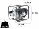 Rato RT50ZB26-3.6Q - Motopompa a scoppio - Motore R210 con oil sensor