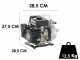 Rato RT25ZB20-1.2 Q - Motopompa a scoppio - Raccordi 25 mm