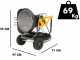 Master XL 91 - Generatore di aria calda a gasolio diretto - 43 kw