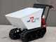 Seven Italy T500HD GX-E - Motocarriola cingolata dumper idraulico 500Kg