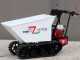 Seven Italy T500HD GX-E - Motocarriola cingolata dumper idraulico 500Kg