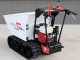 Seven Italy T500HD GX-E - Motocarriola cingolata dumper idraulico 500Kg