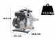 Rato RT40ZB20-1.1Q - Motopompa a scoppio autoadescante - Raccordi 40 mm
