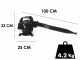 BlackStone WB260 - Soffiatore a scoppio motore 2 tempi